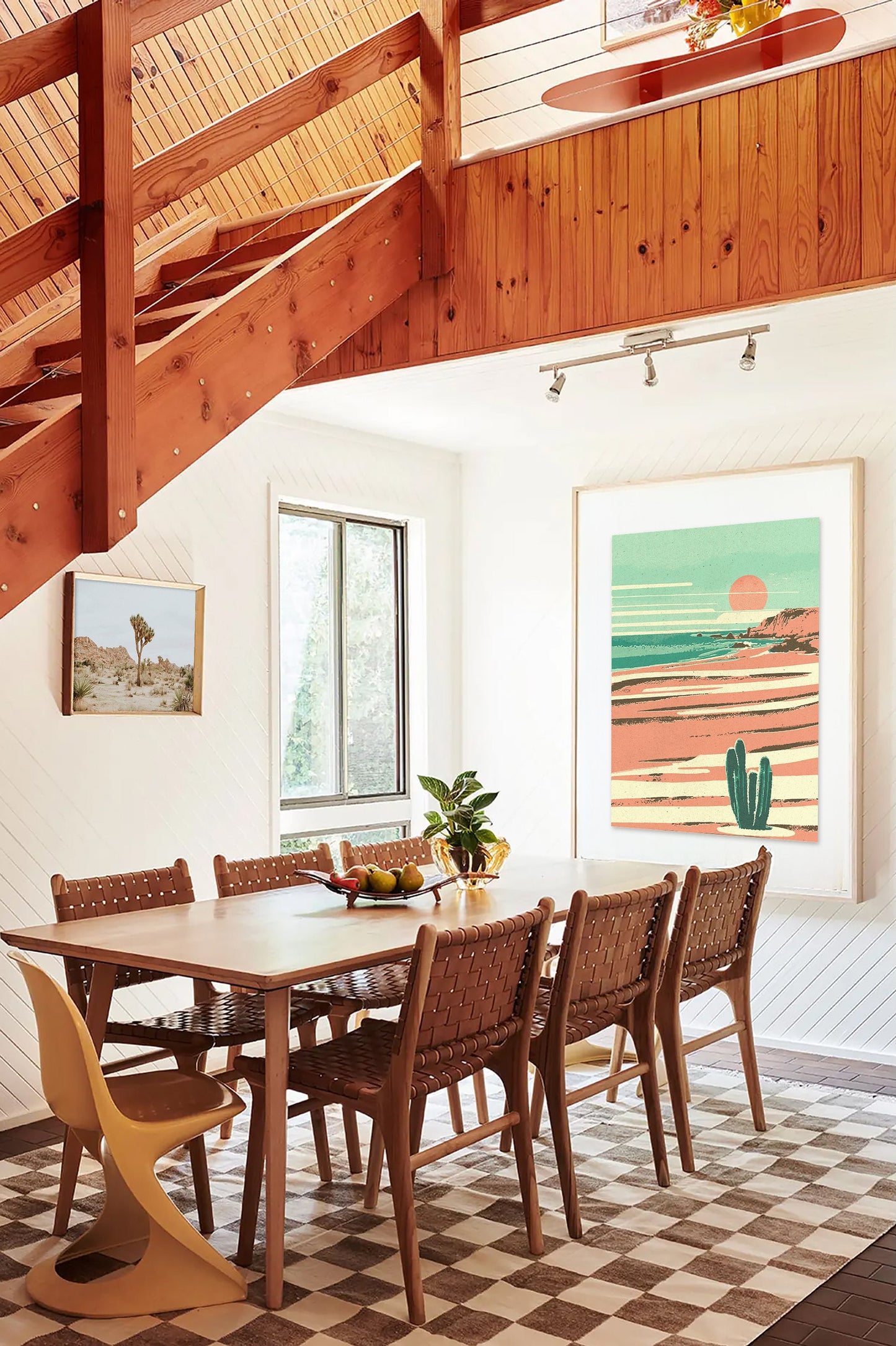 Baja Desert Beach Art Print