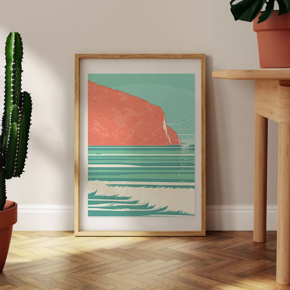 Coastal Todos Santos Art Print