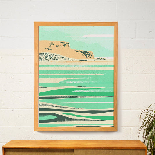 Baja Coastal Lagoon Art Print