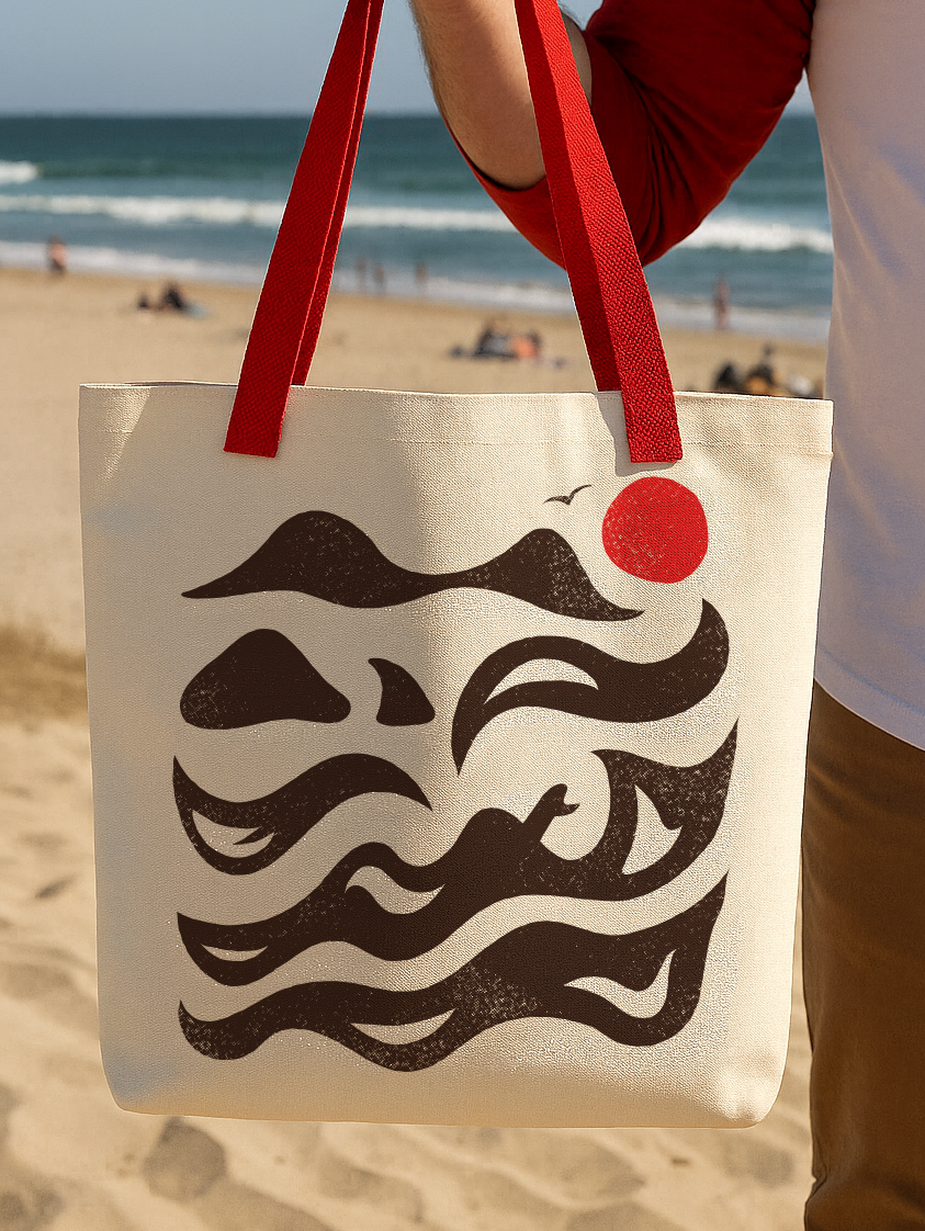 Wipeout Beach Bag
